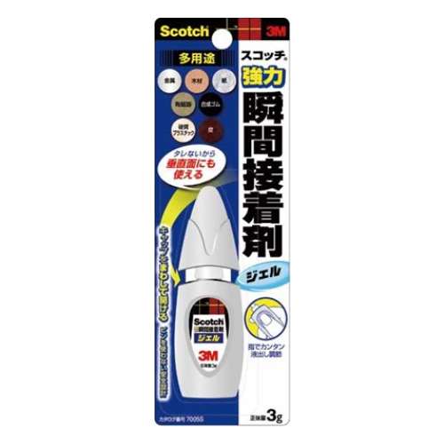 瞬間接着剤多用途３ｇ瞬間接着剤ジェル