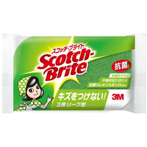 スコッチブライト　抗菌スポンジたわし　ＳＳ‐７２ＫＧ