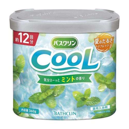 バスクリン　バスクリンクール　ミントの香り　３６０ｇ