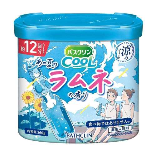 バスクリン　バスクリンクール　あの夏のラムネの香り　３６０ｇ