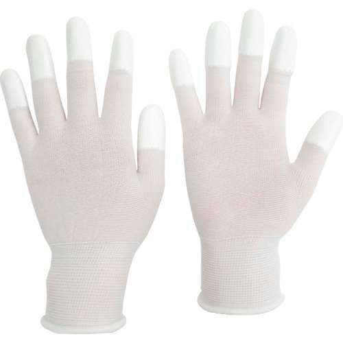 ■ミドリ安全　品質管理用手袋（指先コート）　１０双入　Ｓサイズ MCG501NS