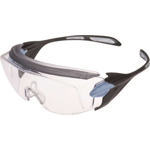 ■ミドリ安全　小顔用タイプ保護メガネ　オーバーグラス　ＶＳ‐３０３Ｆ　ブルー VS303FBL