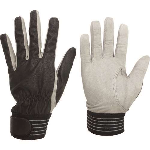 ■ミドリ安全　合成皮革手袋　ＰＵウイングローブ　ナノファイバー　Ｍ　１双 PUWINGLOVENFM