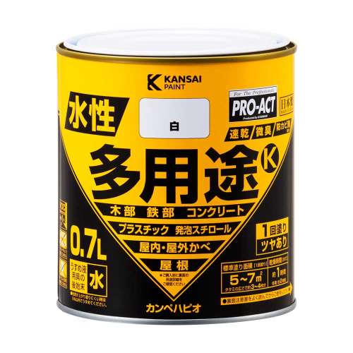 PROACT 水性多用途Ｋ ０．７Ｌ　白