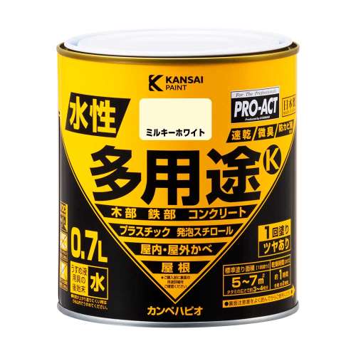 PROACT 水性多用途Ｋ ０．７Ｌ　ミルキーホワイト