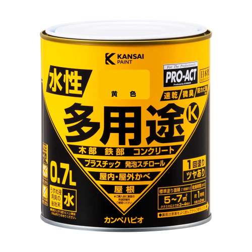 PROACT 水性多用途Ｋ ０．７Ｌ　黄色