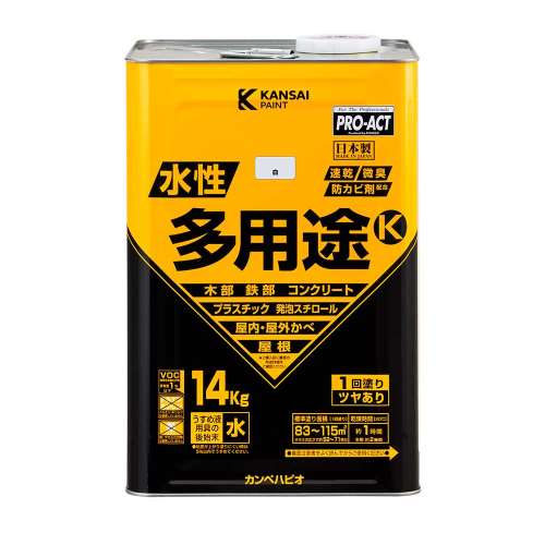 PROACT 水性多用途Ｋ １４ｋｇ　白