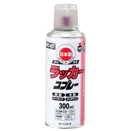 PROACT ラッカースプレー３００ml とうめい×12本セット