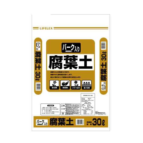 LIFELEX　バーク入り腐葉土　３０Ｌ