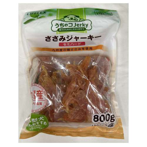 LIFELEX　ささみジャーキー　セミハード　８００ｇ