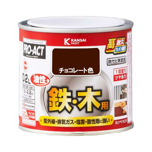 PROACT 油性ウレタン多用途 ０．２Ｌ　チョコレート