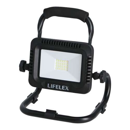 LIFELEX １０．８Ｖ充電式LED投光器　ＫＭＬＴ‐１０８　全光束　強：約１０００ＬＭ　弱：約５００ＬＭ