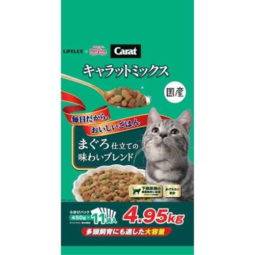 キャラットミックス　まぐろ仕立て　４．９５ｋｇ