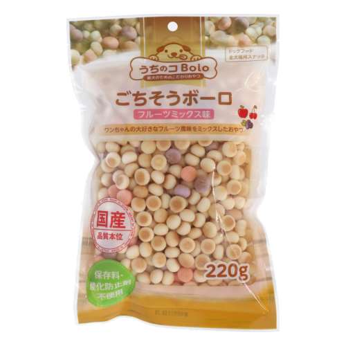 ごちそうボーロフルーツミックス味　２２０ｇ