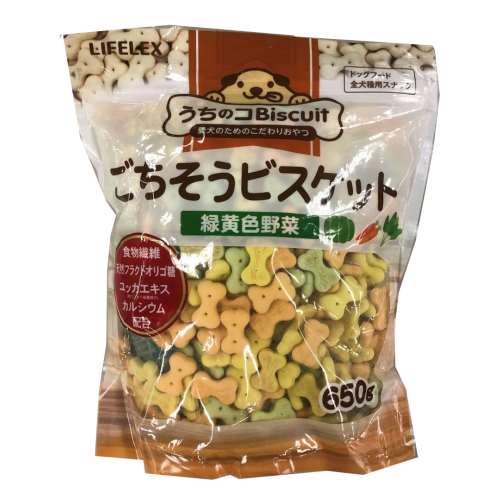 ごちそうビスケット 緑黄色野菜　６５０ｇ