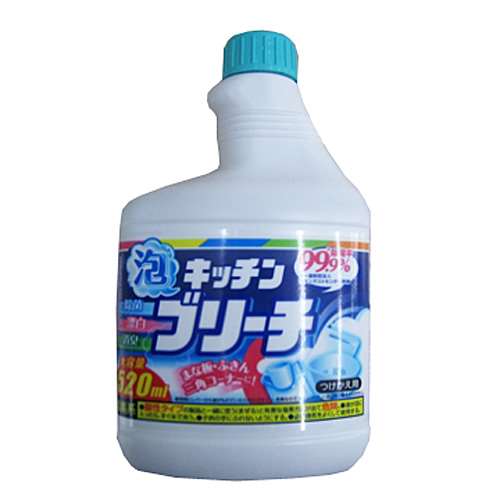 キッチンブリーチ泡スプレー　つけかえ用　５２０ｍｌ