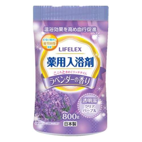 薬用入浴剤　ラベンダーの香り　800ｇ
