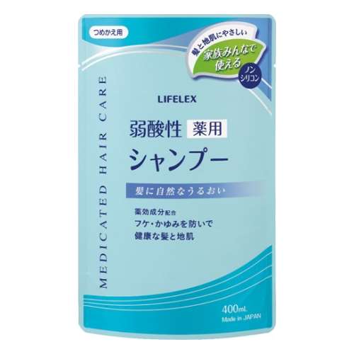 弱酸性薬用シャンプー　詰替　　400ｍｌ　×24個セット