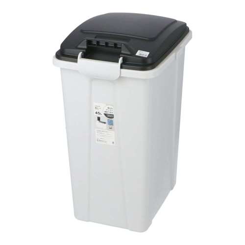 LIFELEX　連結ハンドルペール　４５Ｌ　グレー／ブラック