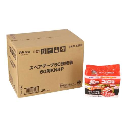 ※※スペアテープＳＣ（スカットカット）　強接着６０周　ＫＭ４Ｐ　×２０個セット