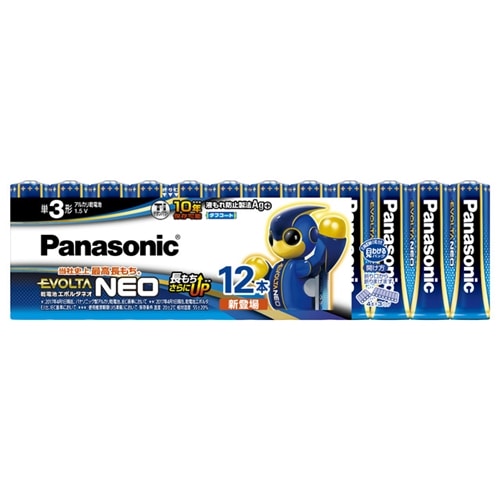 パナソニック（Pａｎａｓｏｎｉｃ）　エボルタ単３Ｘ１２ＰＬＲ６ＮＪ／１２ＳＷ