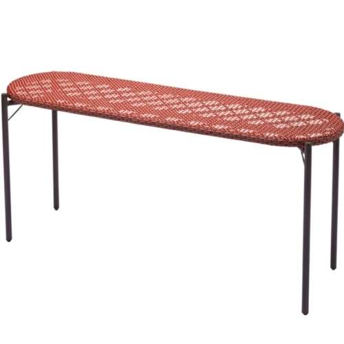 杉田エース　ＷＡ‐テーブル　ロング　レッド　660186　（組立品）