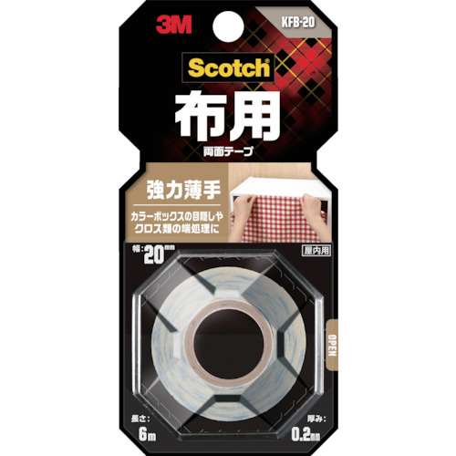 ３Ｍ　布用強力薄手　ＫＦＢ‐２０　２０×６ｍ