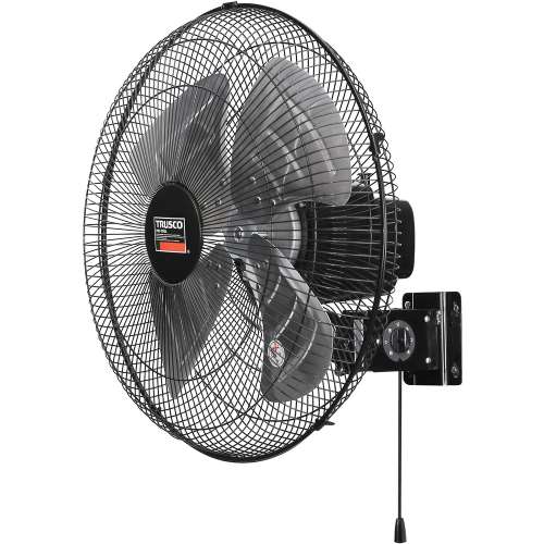 トラスコ中山 TRUSCO全閉式工場扇ジェネラルファン壁掛けタイプアルミハネブラック ＴＦＢＡ‐４５Ｗ‐ＢＫ