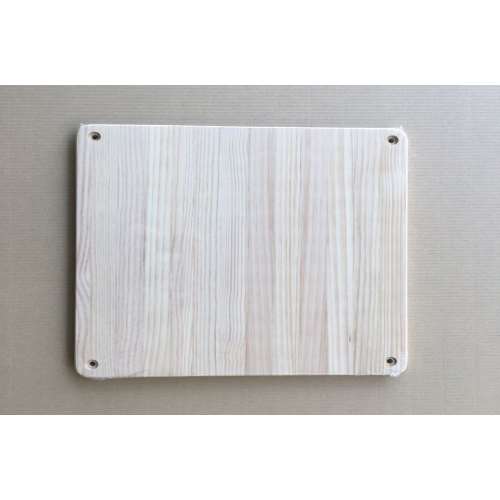 ワンダーシェルフ　パイン集成棚板　１７×４５０×４５０（無塗装）