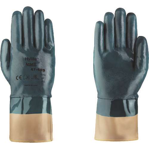 ■アンセル　ニトリルコーティング手袋　アクティブアーマーハイライト　４７‐４０９　Ｍサイズ 474098