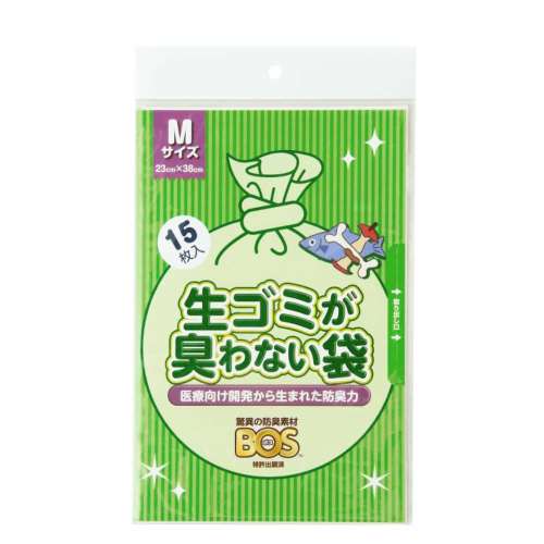 クリロン　生ごみが臭わない袋　Ｍサイズ　１５枚