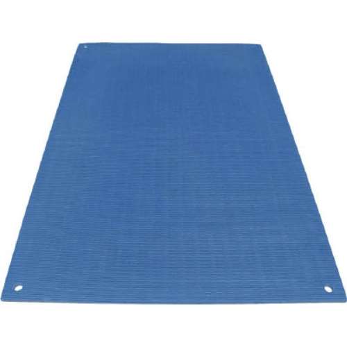 ■ワニ印　養生敷板　ワニ板（ＷＡＮＩＢＡＮ）ブルー　１６ＭＭ厚１．１Ｍ×１．８Ｍ　004945