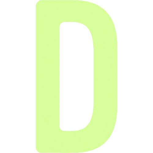 ■ＩＭ　中輝度蓄光カッテイング文字　英字　Ｄ AILUMI50D