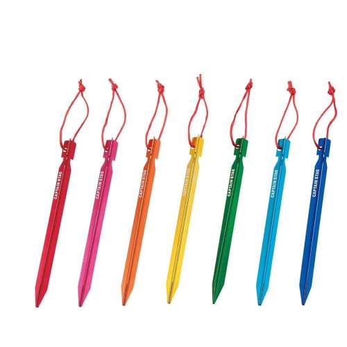 セブンカラーズ　ジュラルミンペグ18cm