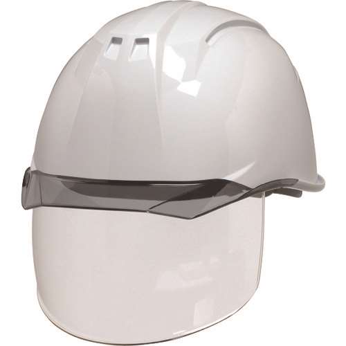 ■ＤＩＣ　透明バイザーヘルメット（シールド面付）　ＡＡ１１ＥＶＯ‐ＣＳ　ＫＰ　白／スモーク AA11EVOCSHA6KPWS