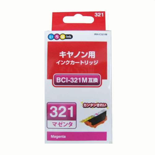 互換インク　マゼンタ　ＩＲＨ‐Ｃ３２１Ｍ