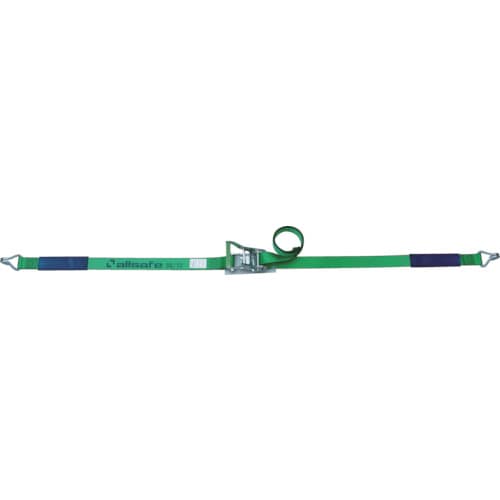 ■ａｌｌｓａｆｅ　ベルト荷締機　ラチェット式ナローフック仕様（重荷重）　R5N17