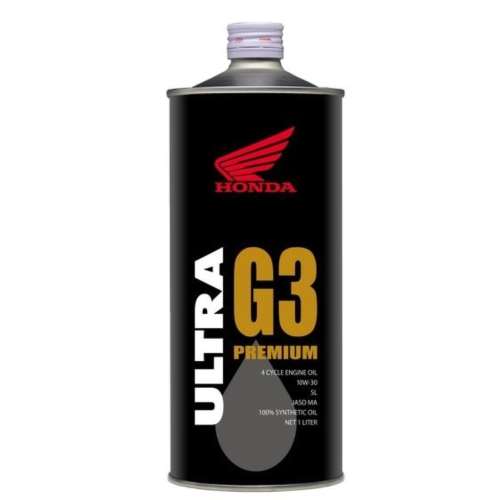 Honda（ホンダ）　２輪用エンジンオイル　ウルトラ　Ｇ３　ＳＬ　１０Ｗ‐３０　４サイクル用　１Ｌ　０８２３４‐９９９６１　（ＨＴＲＣ３）