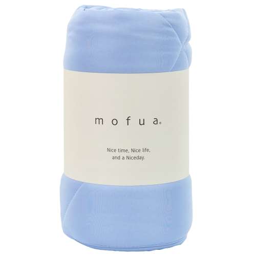 mofua 雲につつまれるような やわらかケット シングル ブルー 31200144-S-BL