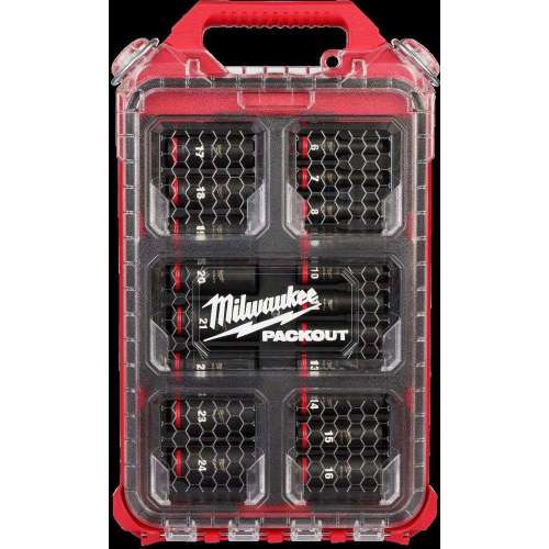 SHOCKWAVE IMPACT DUTY ディープインパクトソケット 3／8インチ（9.5mm）角 19PCS PACKOUTセット 49-66-6801