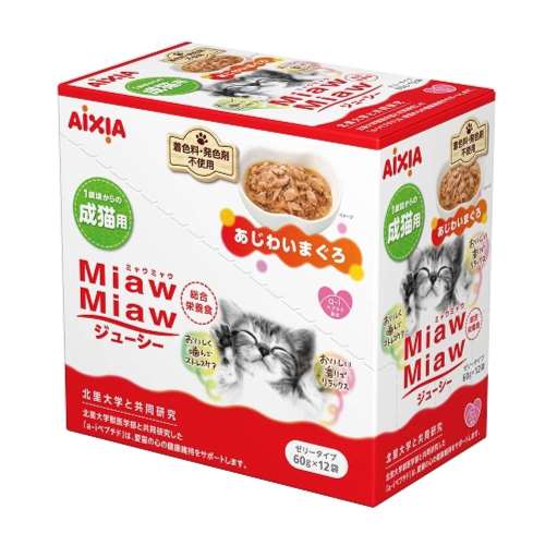 ＭｉａｗＭｉａｗジューシー　あじわいまぐろ　１２Ｐ