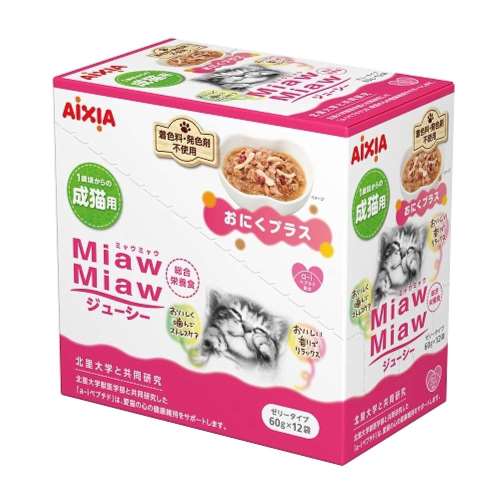 ＭｉａｗＭｉａｗジューシー　おにくプラス　１２Ｐ