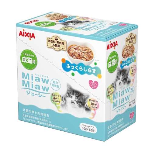 ＭｉａｗＭｉａｗジューシー　ふっくらしらす　１２Ｐ