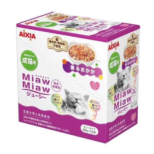 ＭｉａｗＭｉａｗジューシー　香るおかか　１２Ｐ