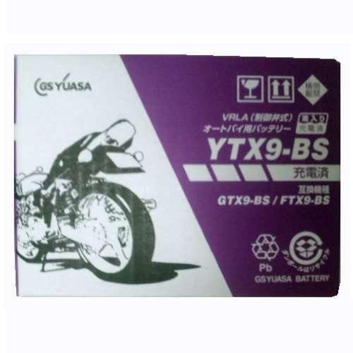 バイク用バッテリー ＹＴＸ９－ＢＳ－ＧＹ－Ｃ