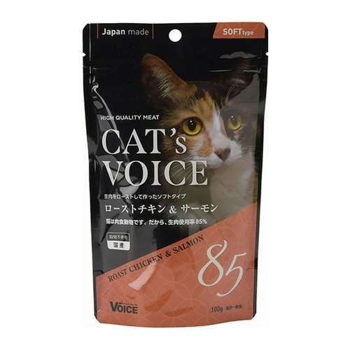 ＶＯＩＣＥ　ローストチキン＆サーモン　１００ｇ