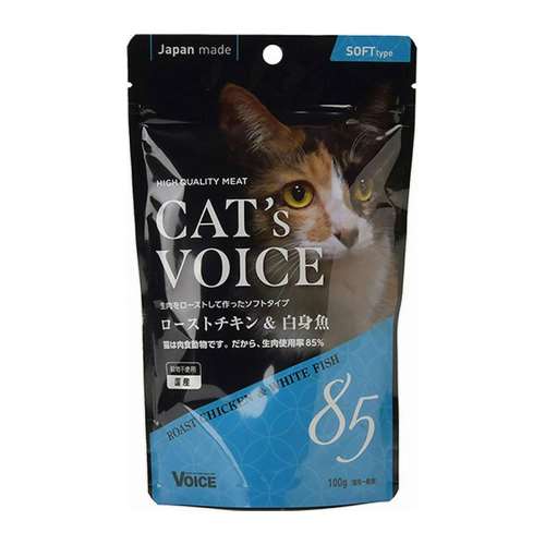 ＶＯＩＣＥ　ローストチキン＆白身魚　１００ｇ