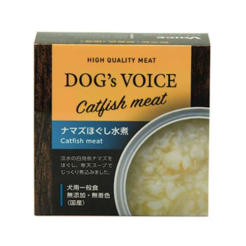 ＶＯＩＣＥ　ドッグヴォイス　ナマズほぐし水煮　８５ｇ