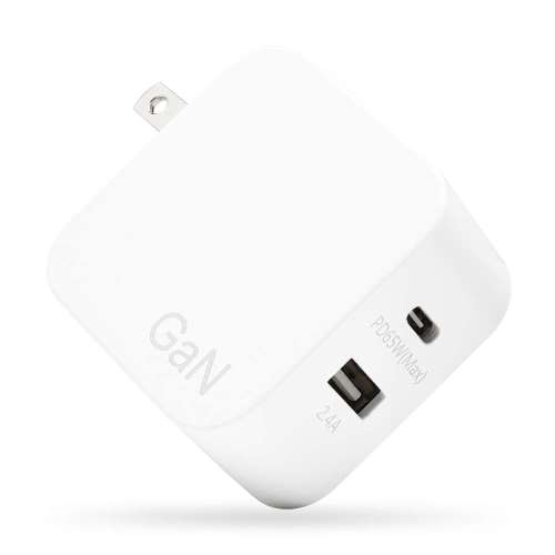 ＦＳＣ　ＰＤ６５Ｗ対応ＵＳＢ充電器Ａ＋Ｃ各１ポート　ＦＳ‐ＰＤＡＣ６５‐ＷＨ