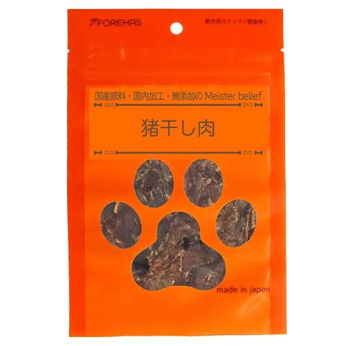 フォレハス　猪　干し肉　３０ｇ